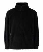 Zwart fleece vest voor jongens